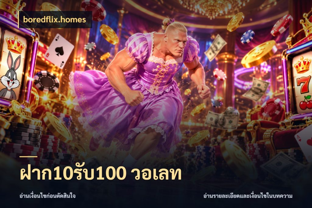 ฝาก10รับ100 วอเลท เครดิตกับรูปแบบโปรที่ตรงใจ สไตล์ boredflix.homes