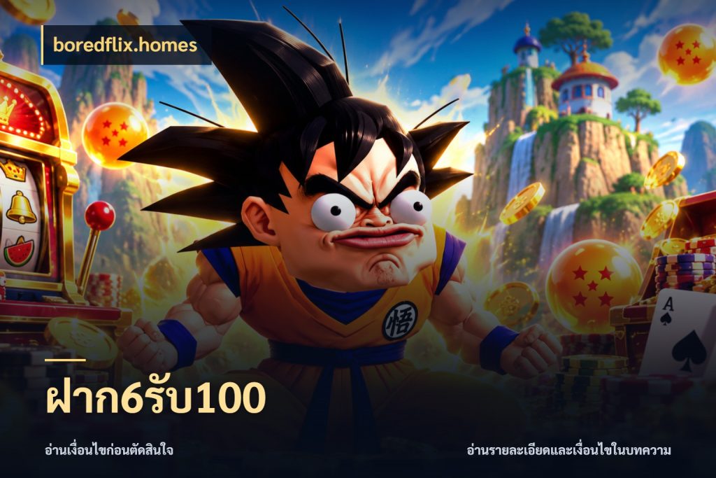 ฝาก6รับ100 โปรยอดรับที่สายเกมสนใจ กับ boredflix.homes